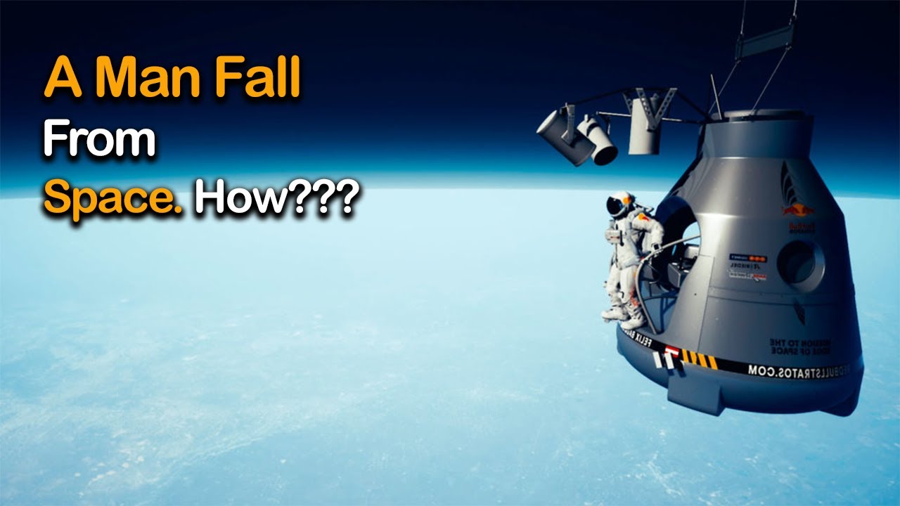 Man Fall From Space faster than speed of sound. Red Bull Stratos Space Dive || MDR Voice