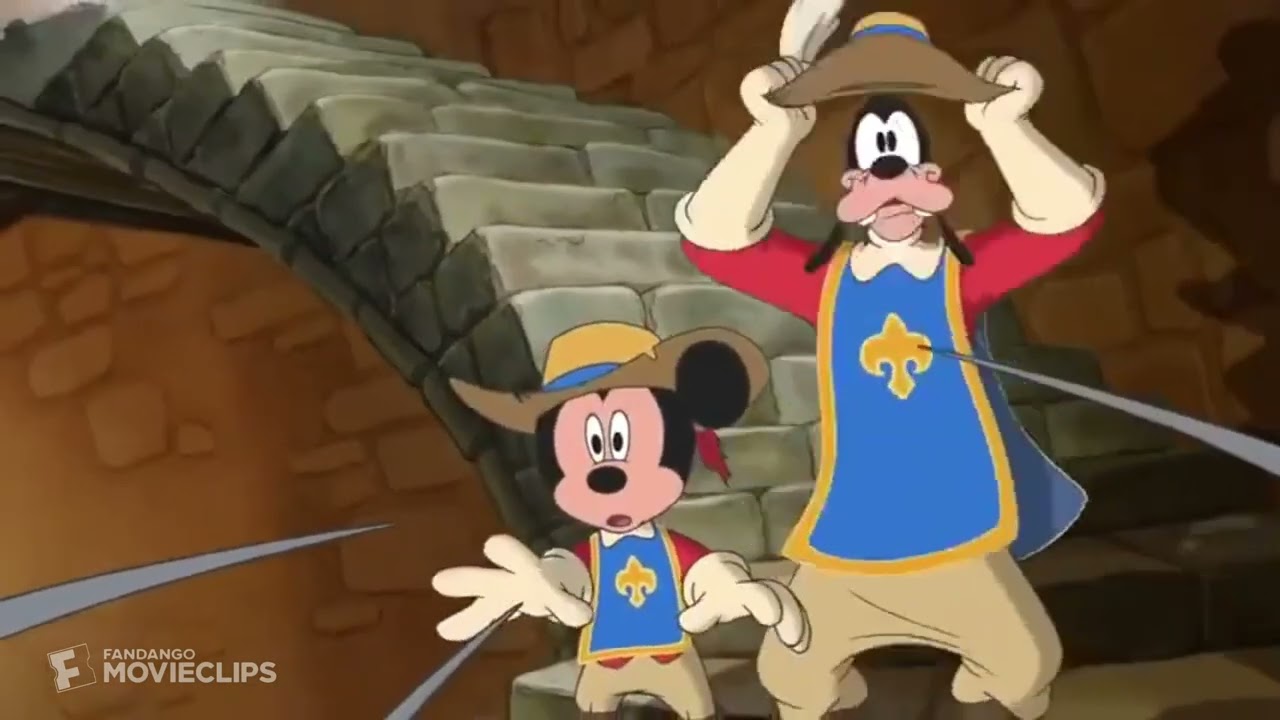 Mickey, Donald, Goofy: The Three Musketeers (2004) - Musketeers vs. Bad Guys (6/10) | Movieclips