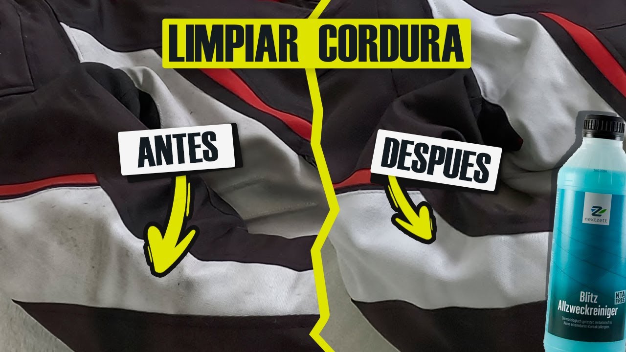 Como Limpiar la Chaqueta de Cordura de la Moto ✅ Paso a Paso