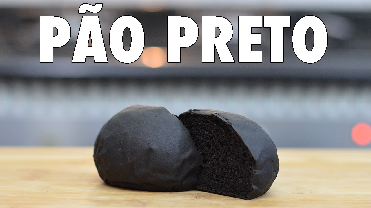 PÃO PRETO COM TINTA DE LULA