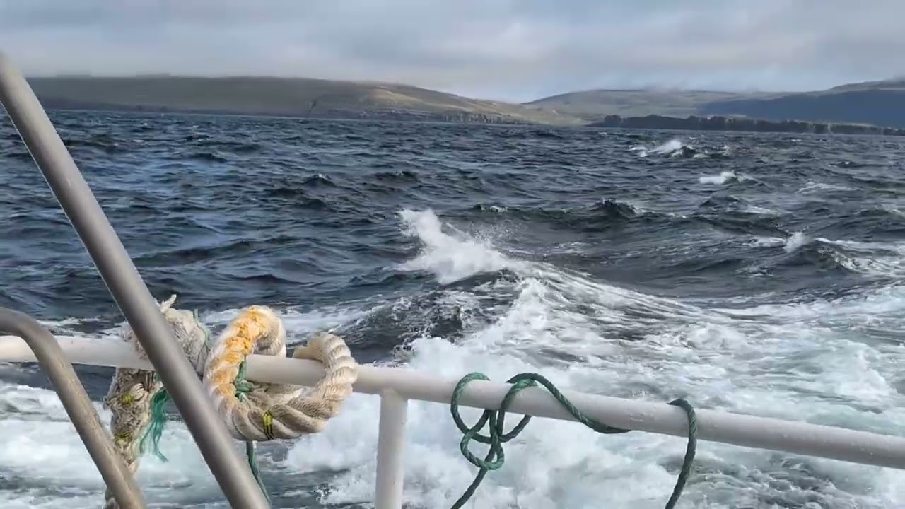 The Faroe Islands in 2025: a ferry from Sandur to Sk&uacute;voy