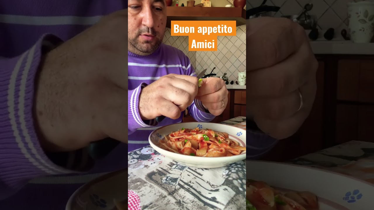 Un gustoso buon appetito 😋