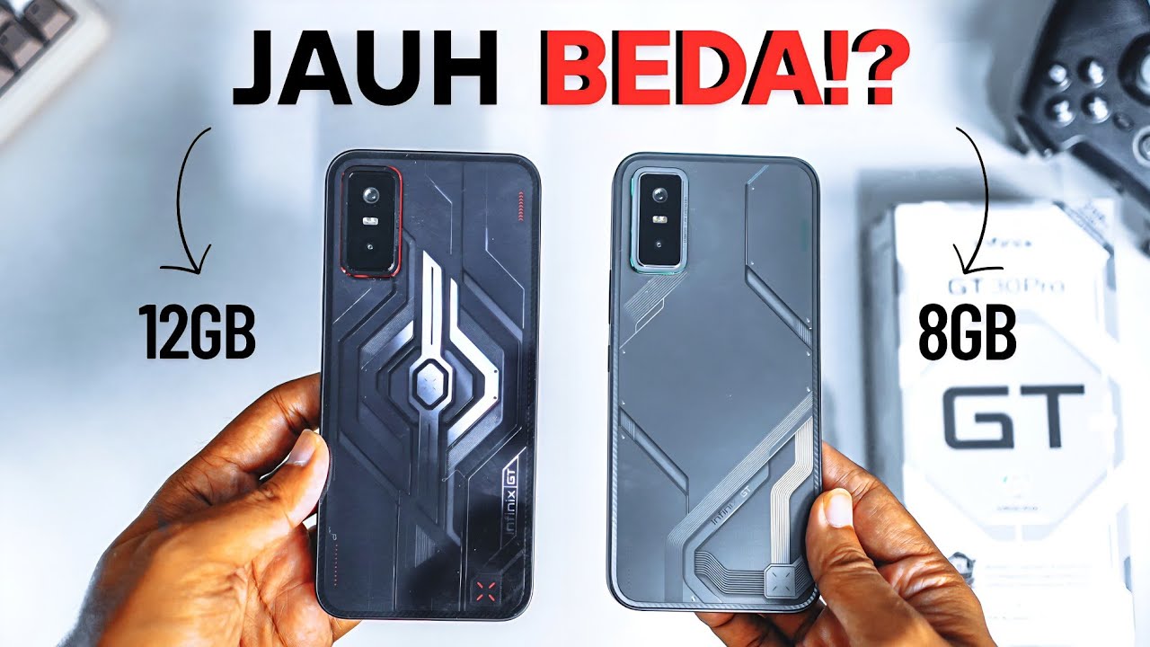 BEDA 800 Ribu INFINIX GT 30 Pro Termurah vs Termahal! (BEDA,Performa,suhu) GAMING KIT