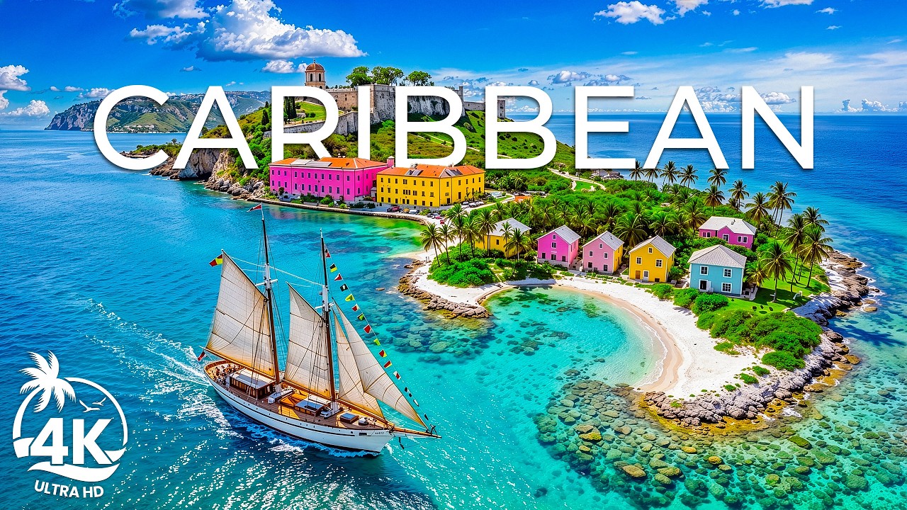 Caribbean 4K UHD – A Scenic Journey Through Tropical Islands, Ocean Views & Coastal Wonders