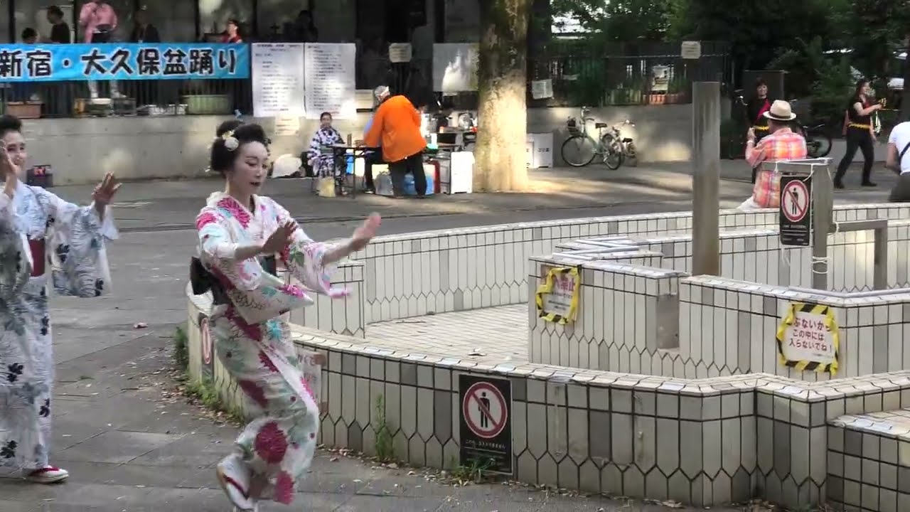 「河内おとこ節」　東京新宿「大久保盆踊り」７　2025年7月19日　東京都新宿区　戸山公園