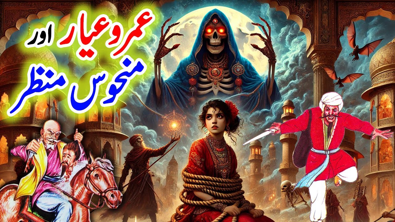 Umro Ayyar Aur Manhoos Manzar | Talismati Jadui Kahaniyan