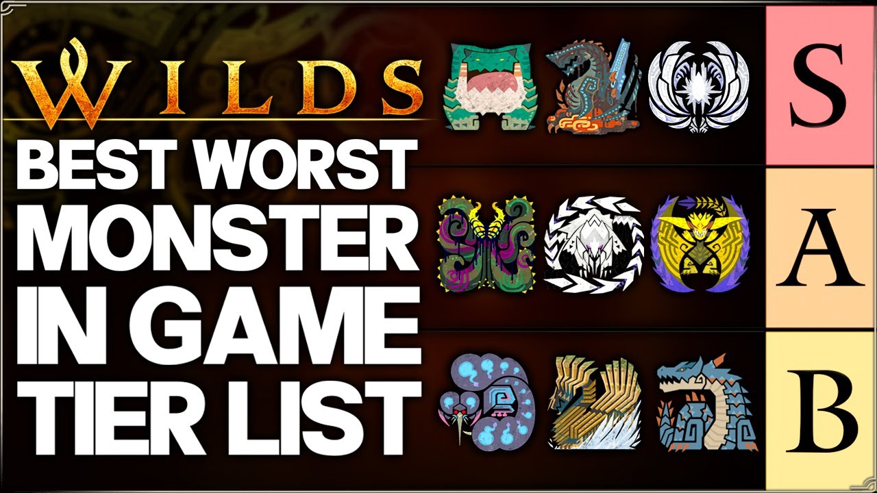 Monster Hunter Wilds - Final ALL Monster Tier List - New Monsters Ranked Best to Worst - Gogmazios!