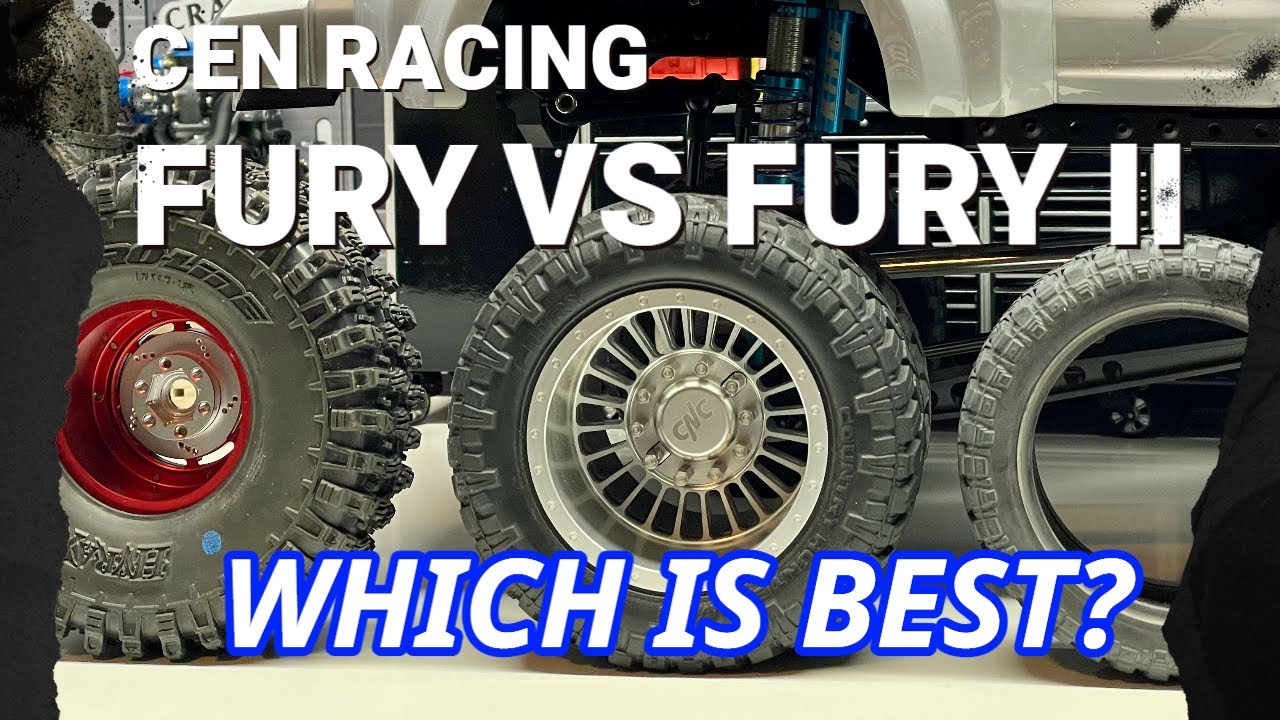 CEN RACING New Country Hunter M/T Fury II Tire. Way Better than Stock.