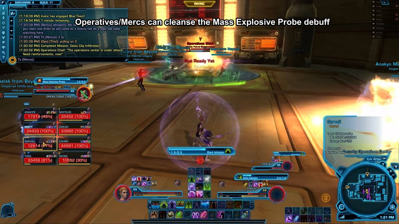SWTOR Nightmare Operations Chief guide - Nightmare Scum and Villainy operation (8m)