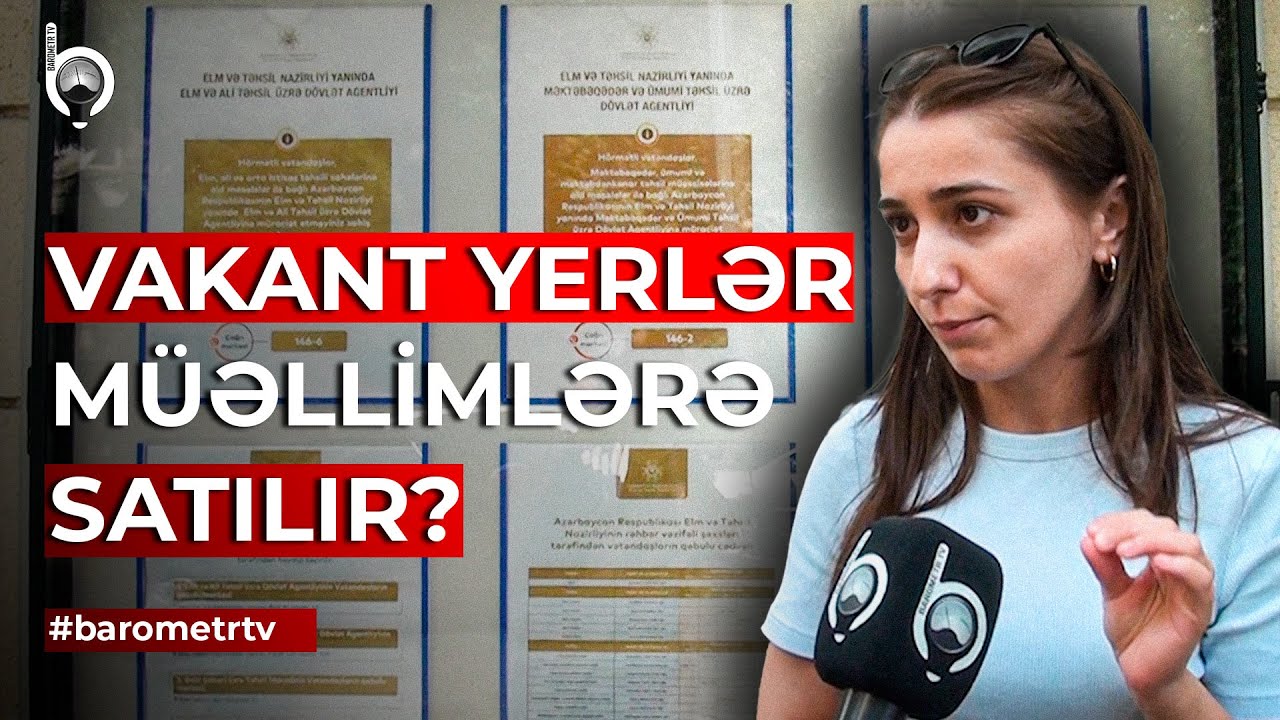70 min müəllim imtahan verdi, vakansiya YOXDUR - Etiraz böyüyür | MİQ imtahanları | Barometr TV