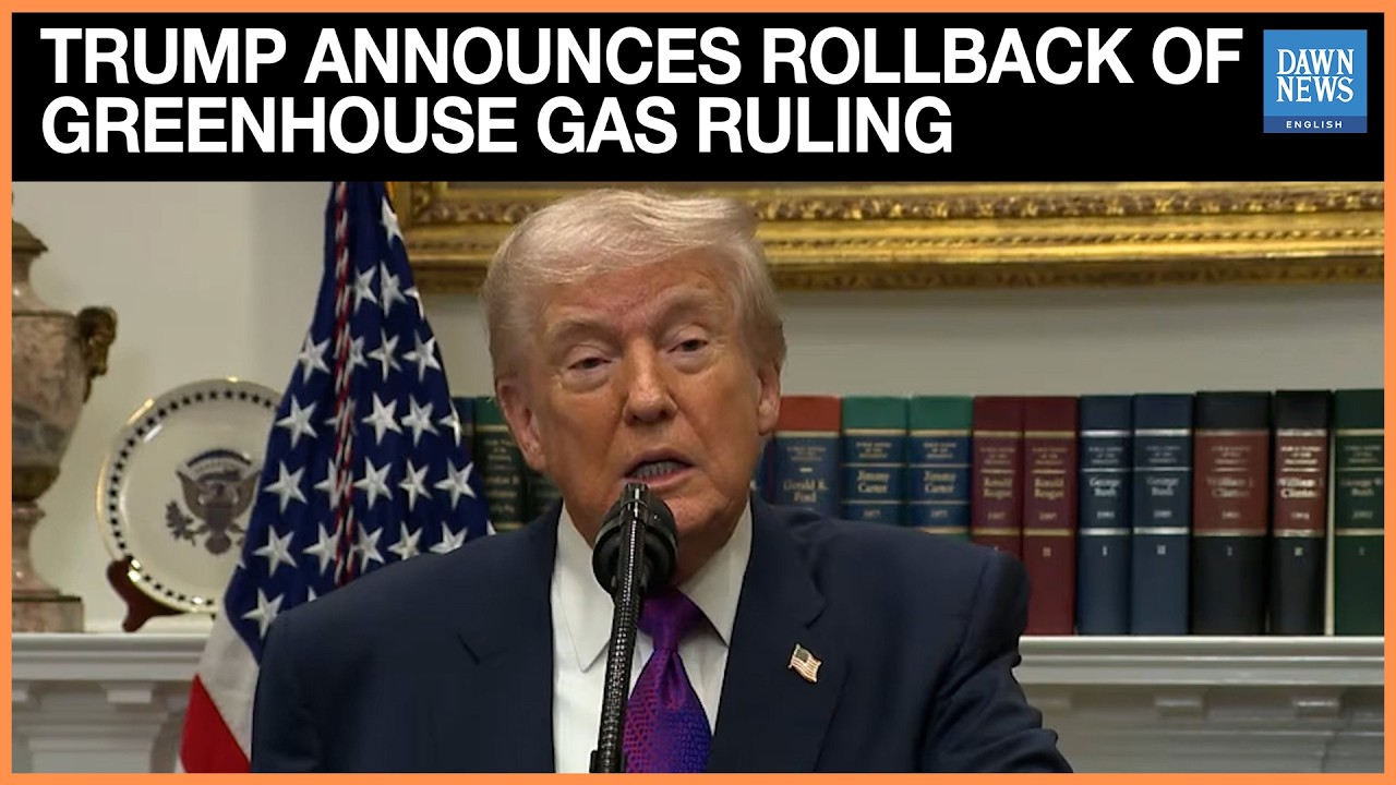 Trump Revokes EPA Ruling That Declared Greenhouse Gases A Public Health Threat