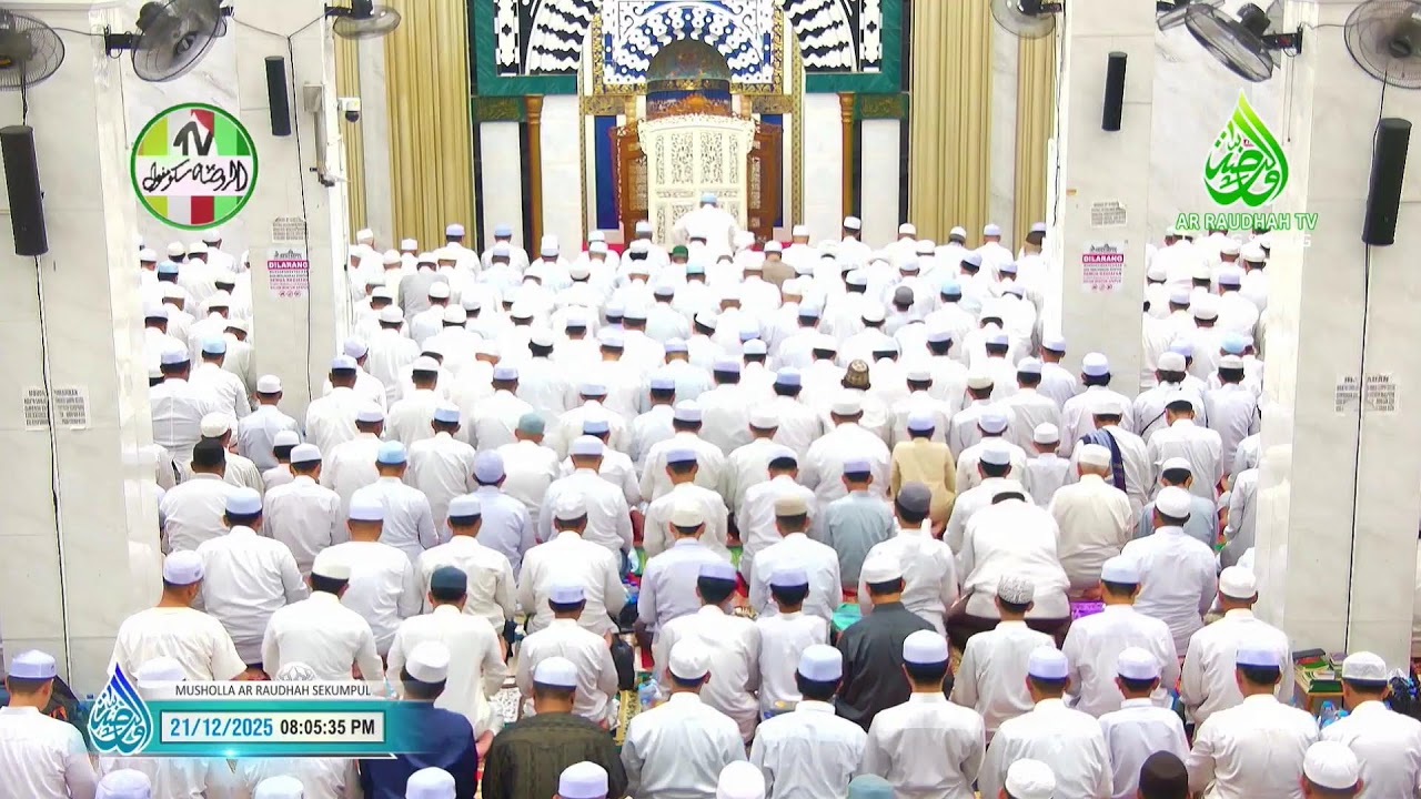 PEMBACAAN MAULID AL-HABSYI DI MUSHOLLA AR-RAUDHAH SEKUMPUL MTP KALSEL, MALAM SENIN TGL 21-12-2025
