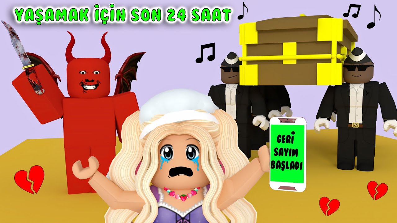 👧 TELEFONUNA BUNU İNDİREN ÖLÜYO YAŞAMAK İÇİN SON 24 SAAT 😱👉🏼👿| ROBLOX BROOKHAVEN !