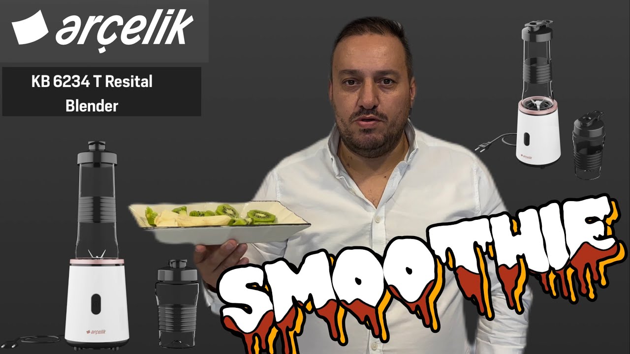 Kişisel SMOOTHİE / Arçelik KB 6234 T Blender / Smoothie Detaylı İncelmesi #arçelik #beko #smoothie