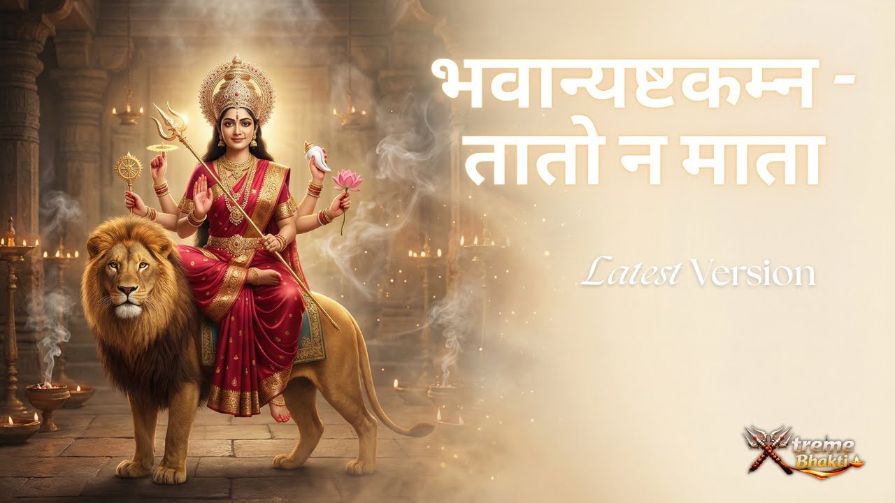 भवान्यष्टकम्न - तातो न माता | Latest Version 2026 | Maa Durga Shloka