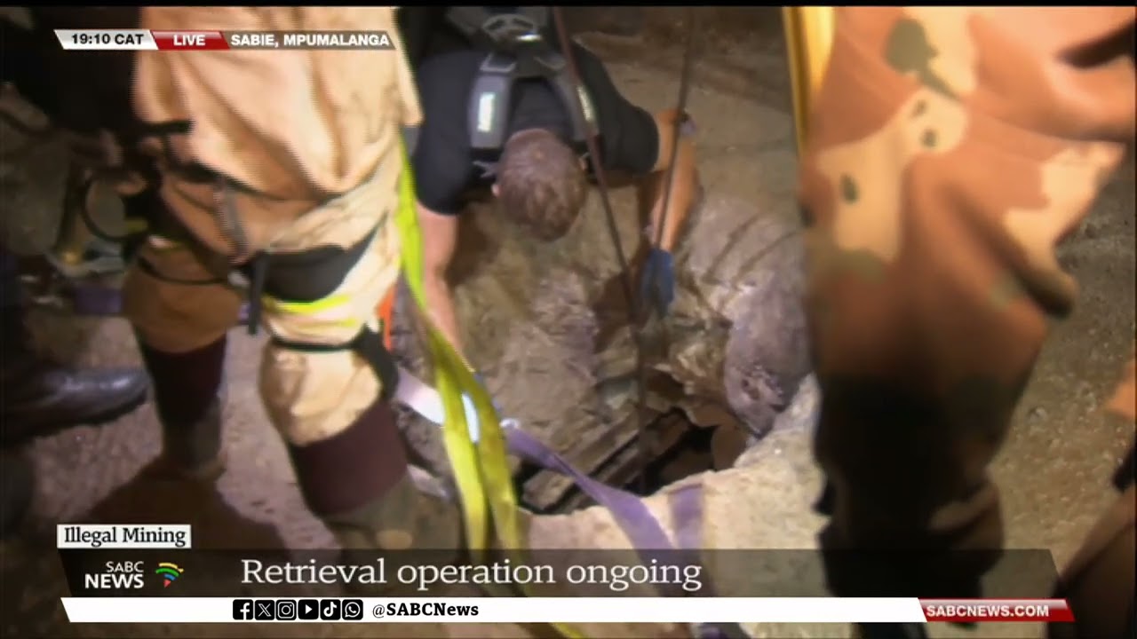 Illegal Mining | Last man brought to the surface
