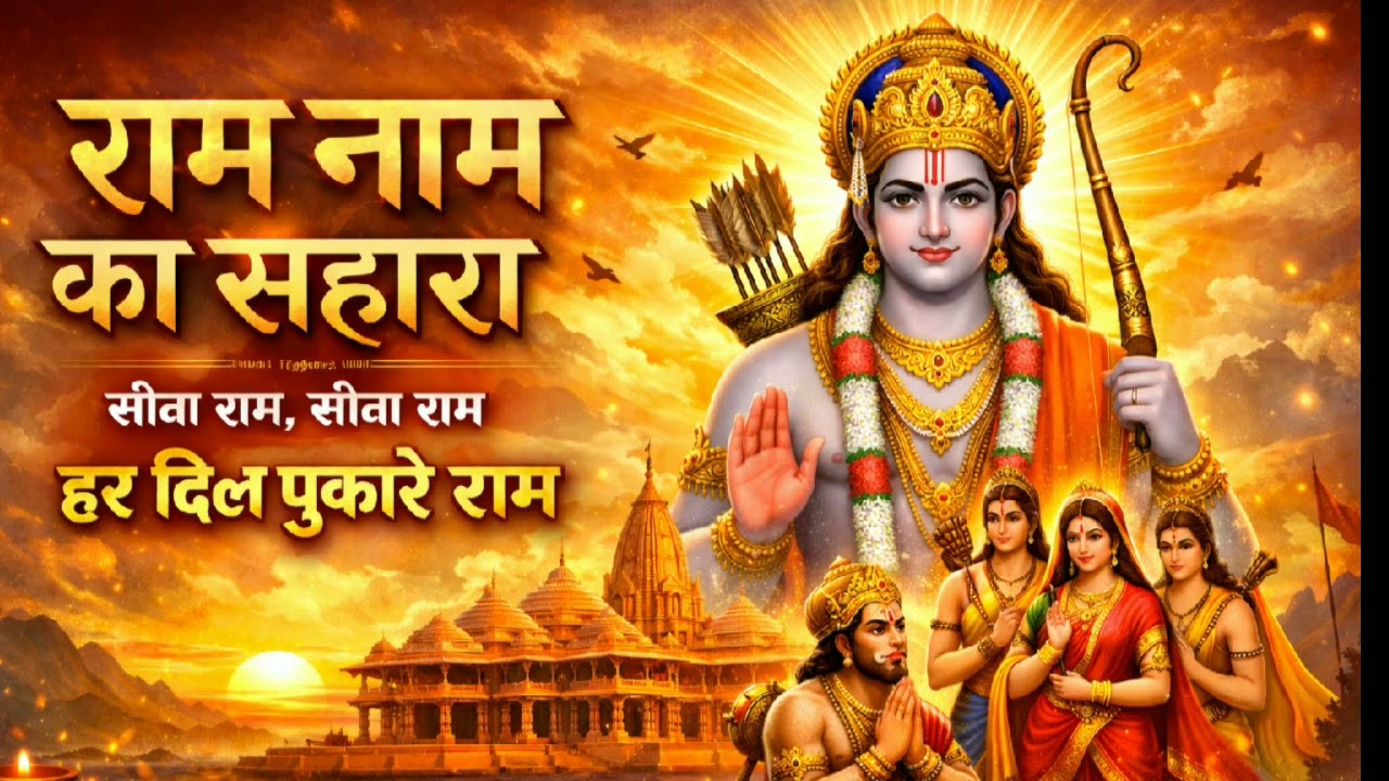 राम नाम का सहारा | सीता राम सीता राम | Beautiful Ram Bhajan | Shri Ram Bhakti Song 2026