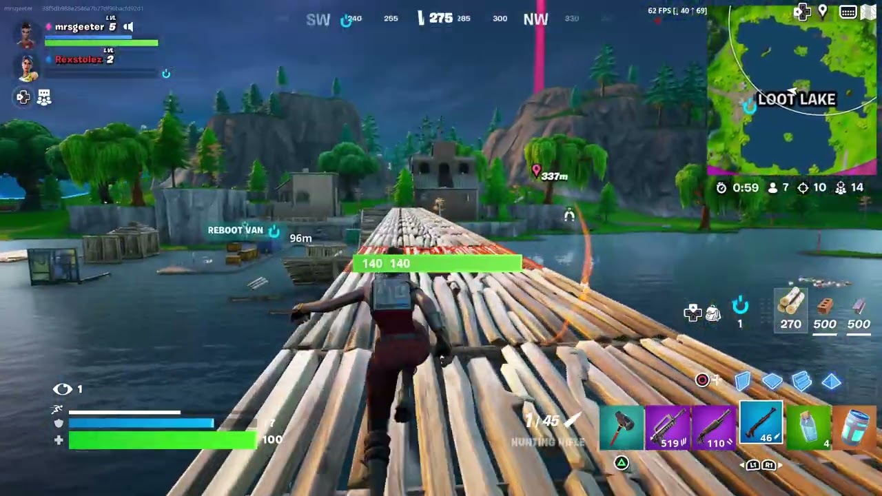 The last Fortnite Win (2023)