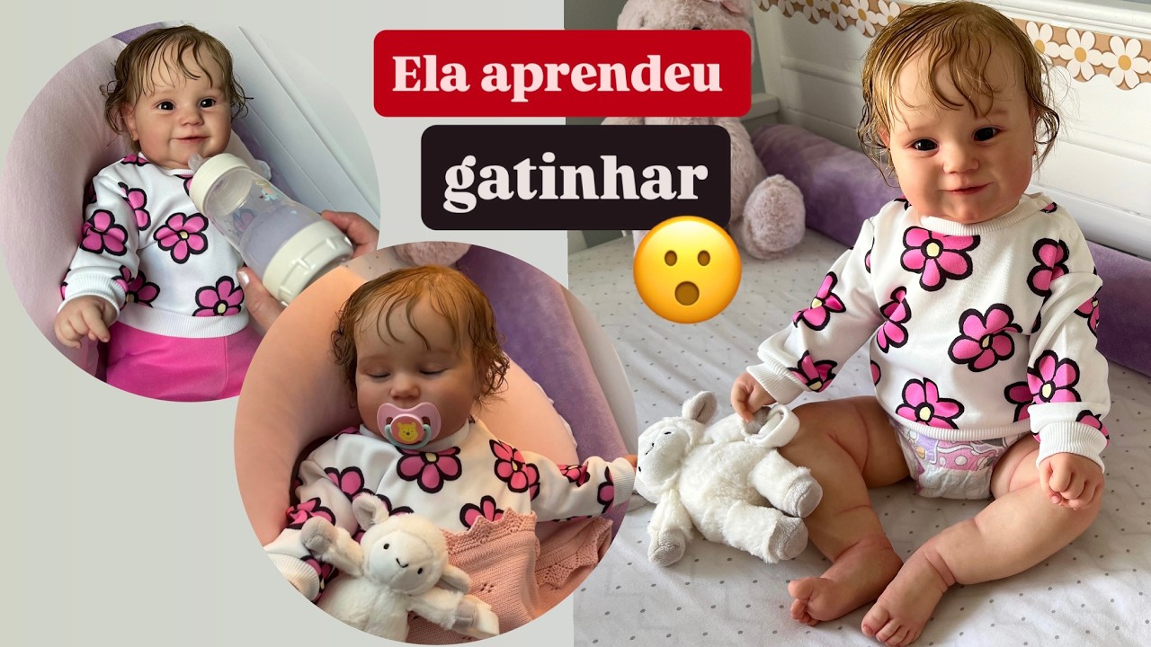 ОНА НАУЧИЛАСЬ ПОЛЗАТЬ