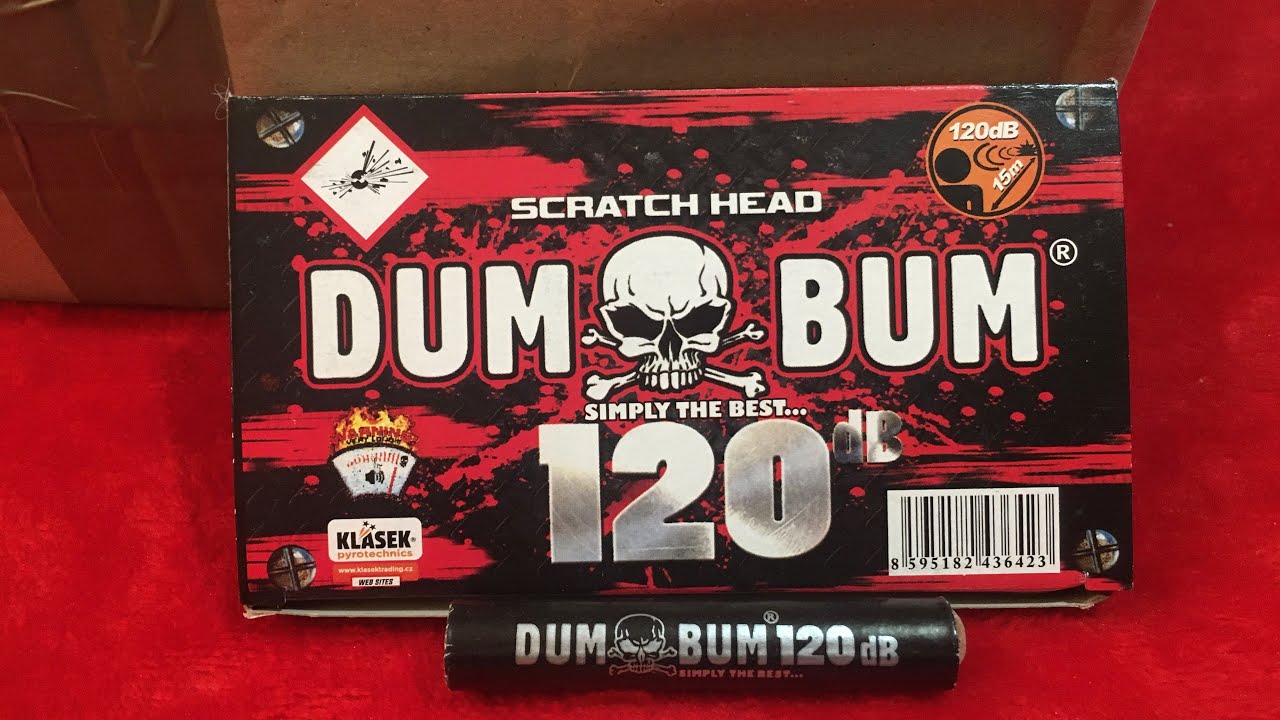 Test Petardy☠️DUM-BUM 120 db☠️
