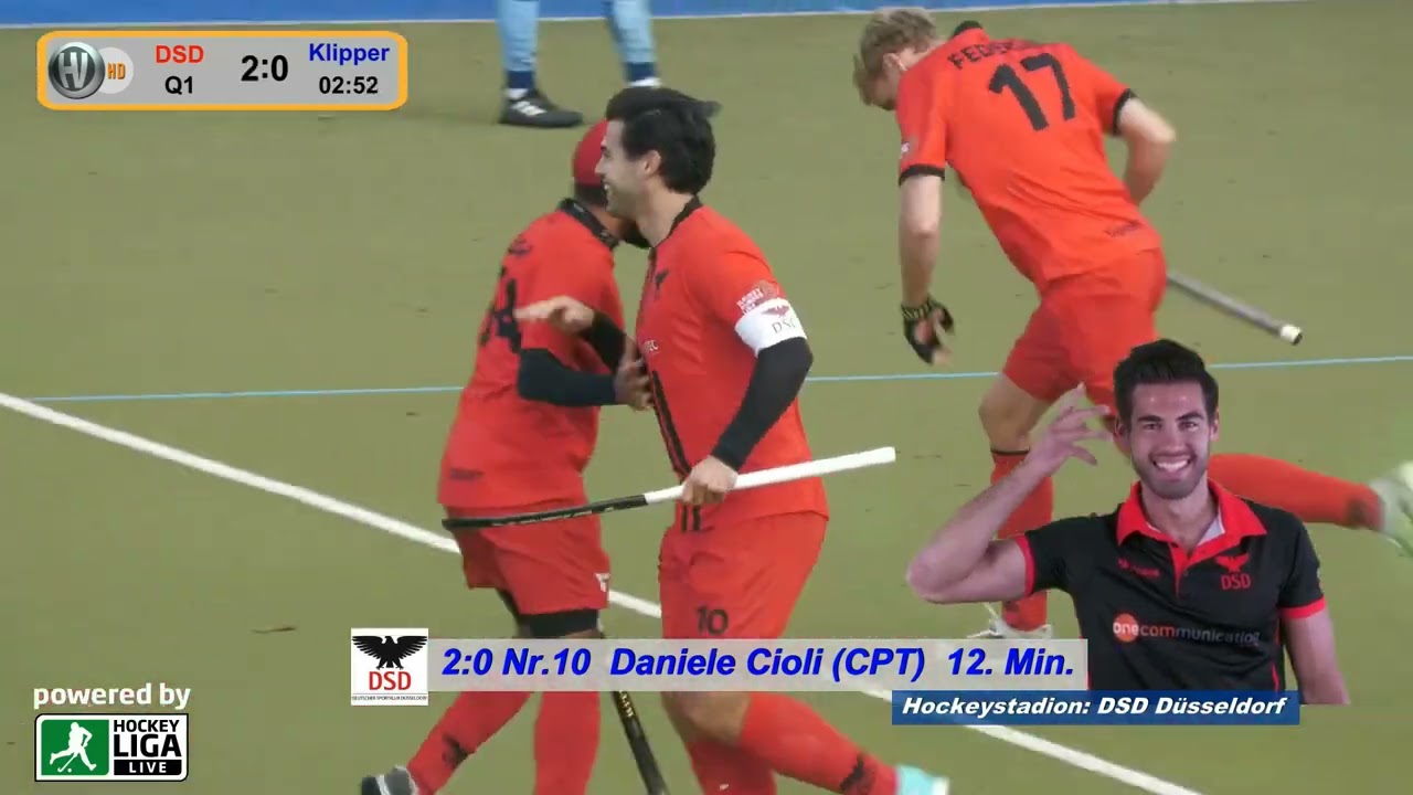 2. Feldhockey Bundesliga Herren DSD Düsseldorf vs. Klipper THC Hamburg 19.10.2024 Highlights