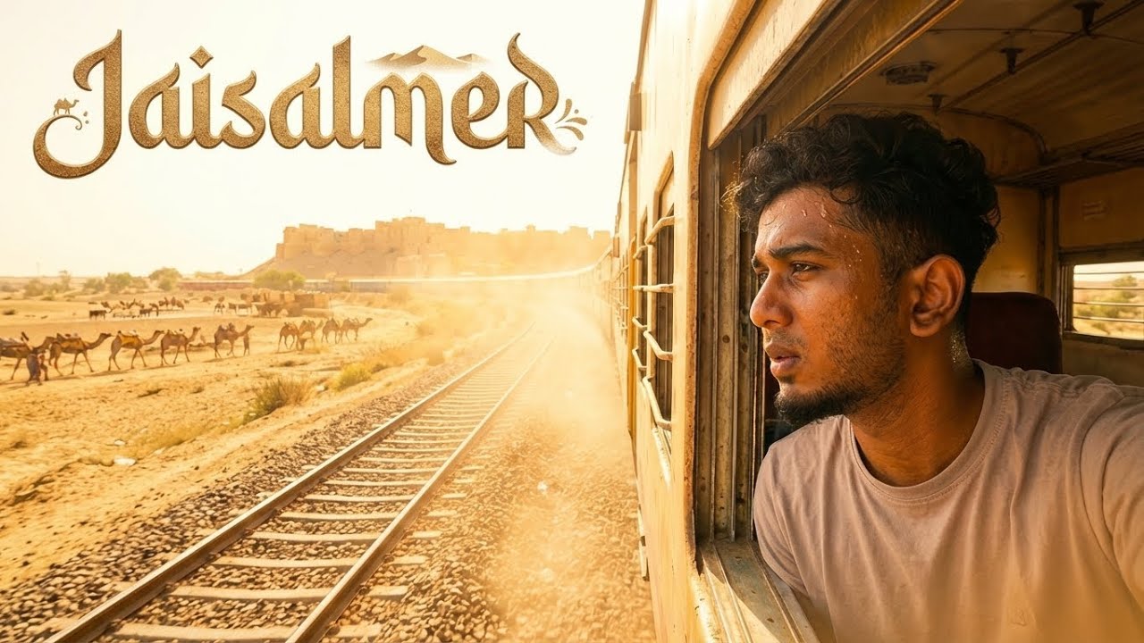 A journey to the GOLDEN CITY of INDIA 🇮🇳, Part 1 - Jaisalmer, Rajasthan 