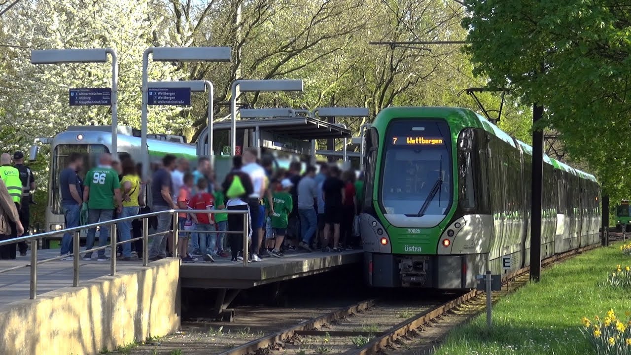 [ÜSTRA] Fußballverkehr Rückfahrt [Hannover 96]