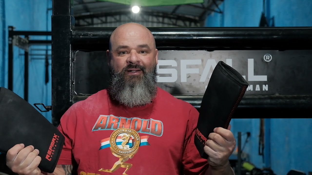 Joelheira de 9mm Repmax para Strongman e Crossfit