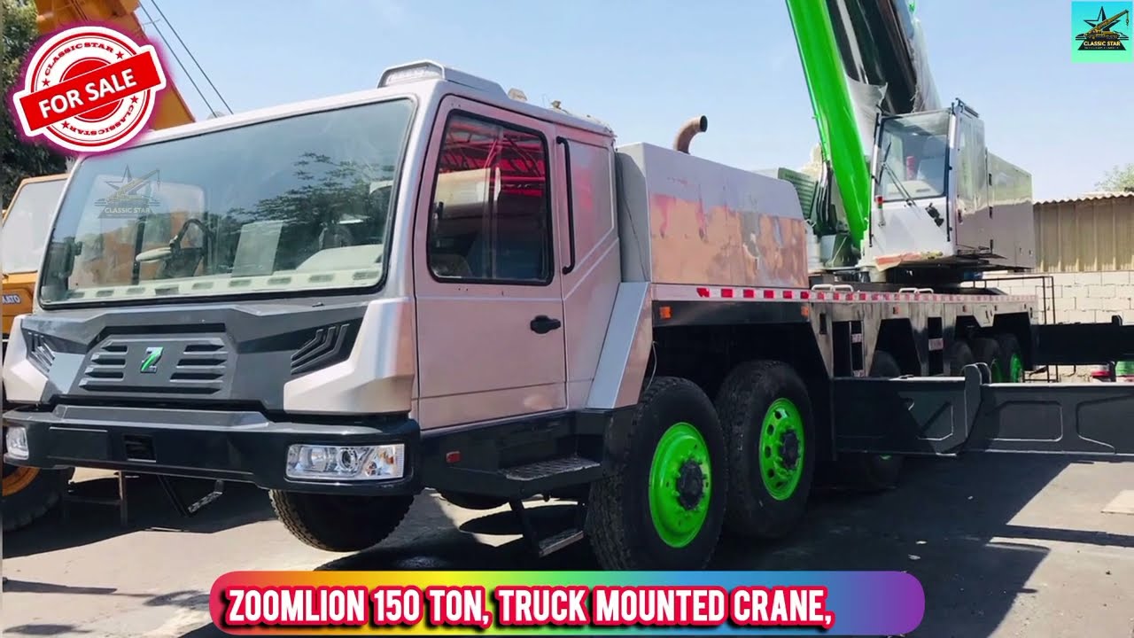 ZOOMLION 150 TON CRANE FOR SALE !!! #zoomlion #heavymachinery #heavyequipment