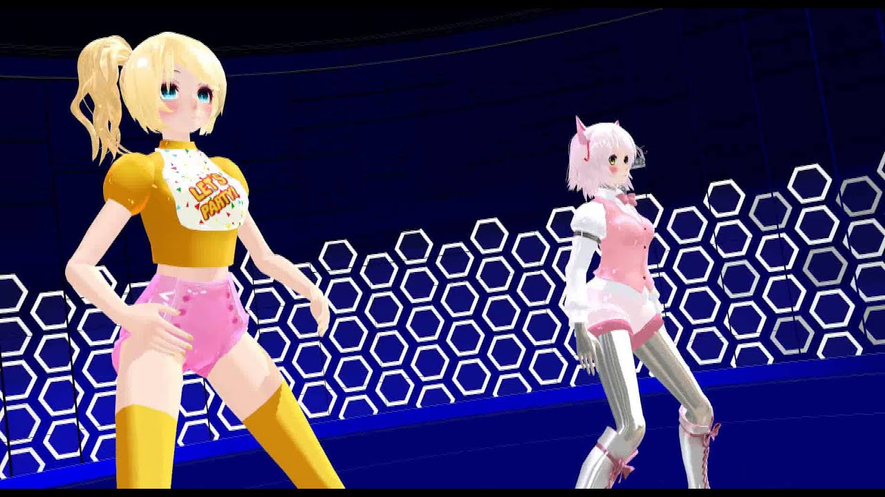 【MMD FNAF】 Toy Chica and Mangle - Timber