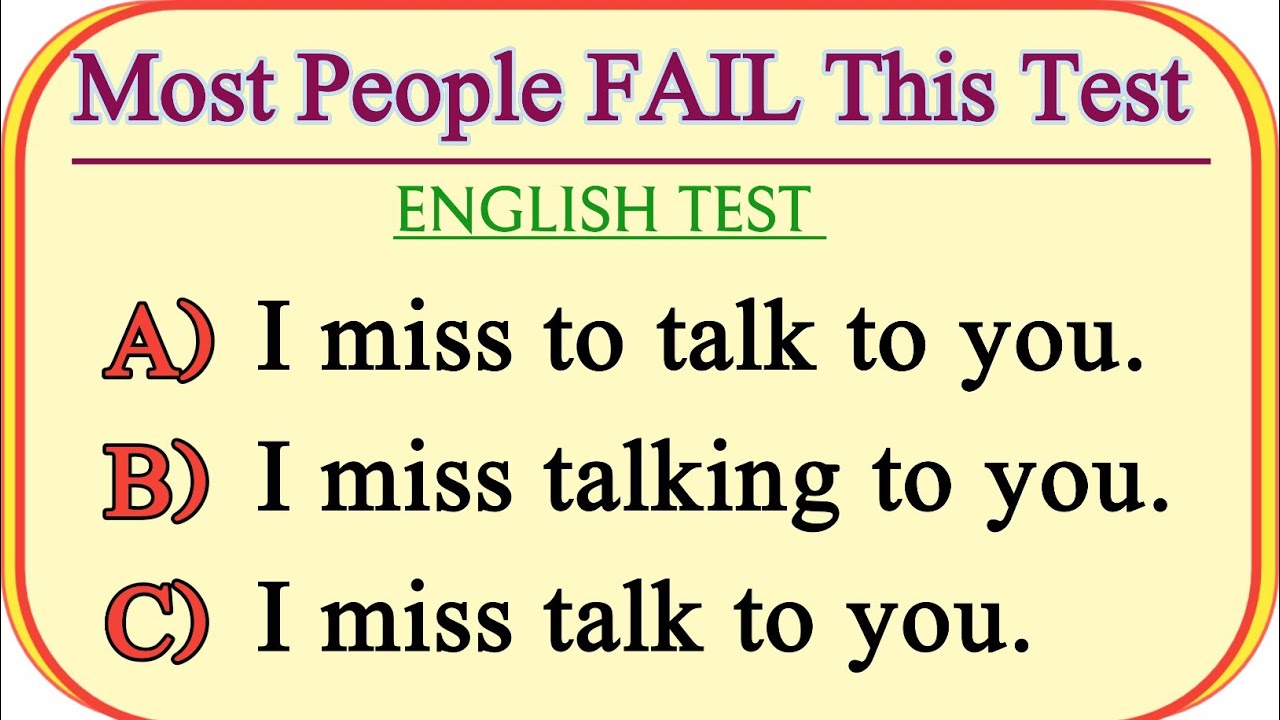 Most People FAIL This English Test 😱 | Can You Get It Right? #Shorts