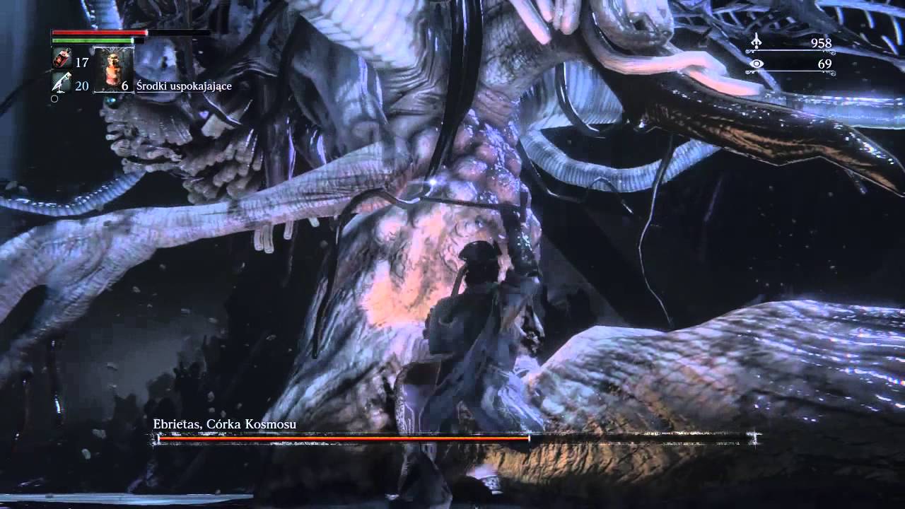 Bloodborne - Ebrietas, Córka Kosmosu - Walka - MiastoGier.pl