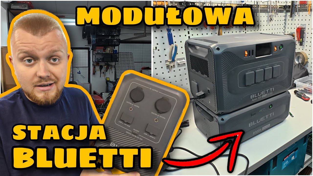 Ale to jest GIGANT!!! Testy wielkiej stacji BLUETTI APEX 300!!!