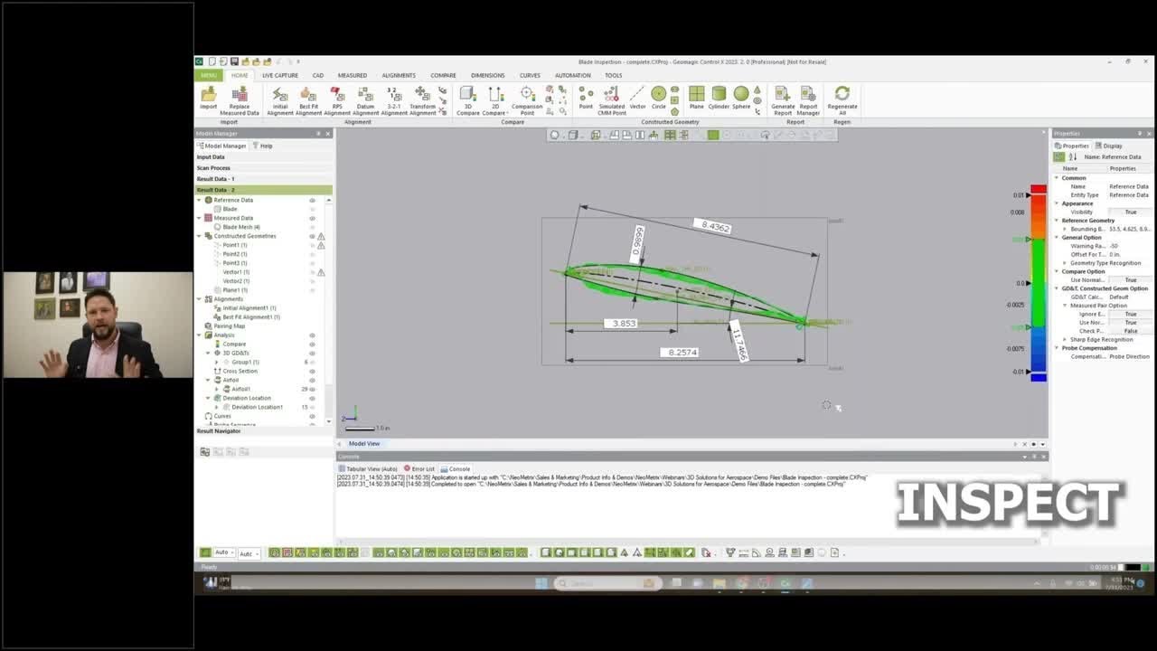 3D Scanning for Aerospace: Large Scale Data Capture & Processing | Geomagic Webinar