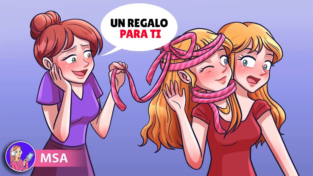 Estoy Pegada A Mi Gemela