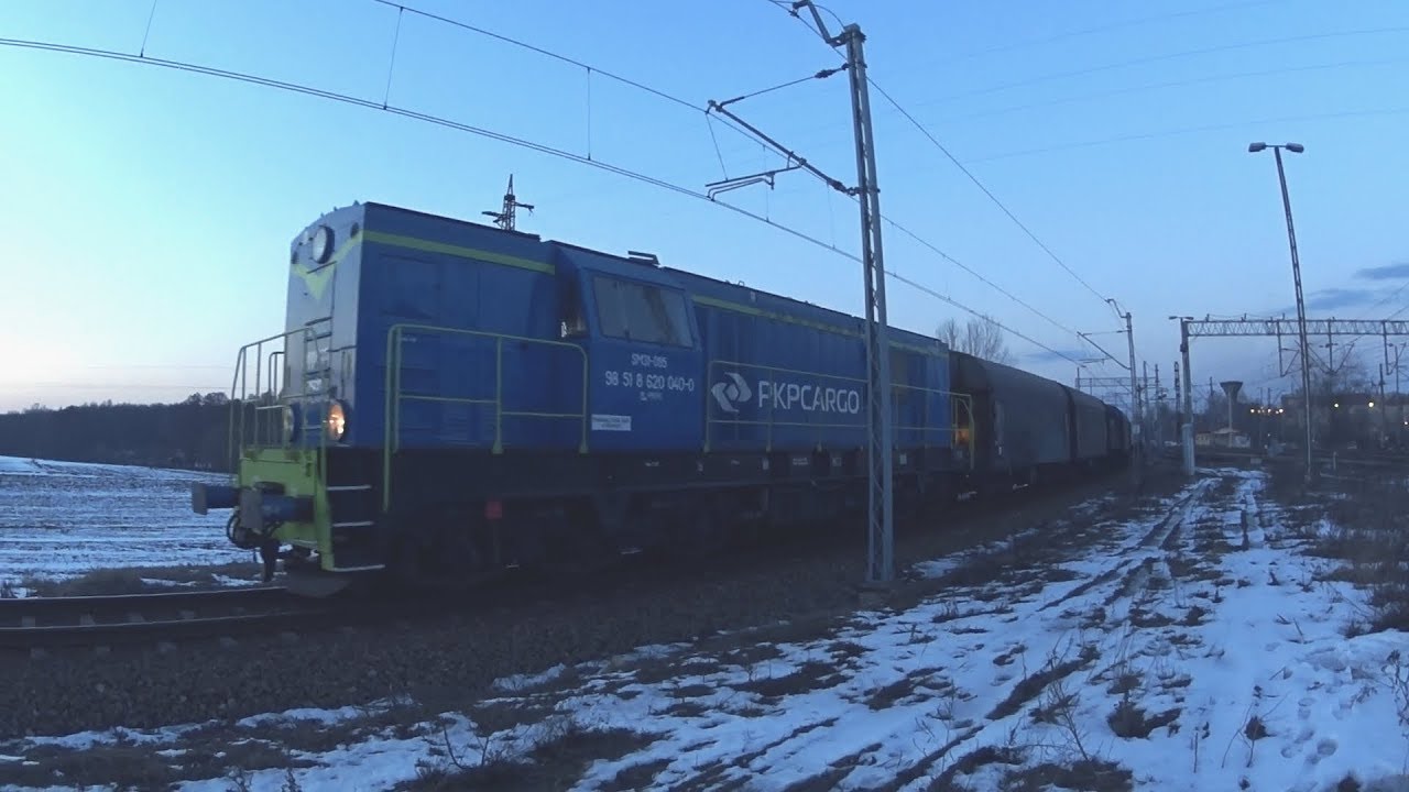 Praca i manewry lokomotywy SM31 w Tychach