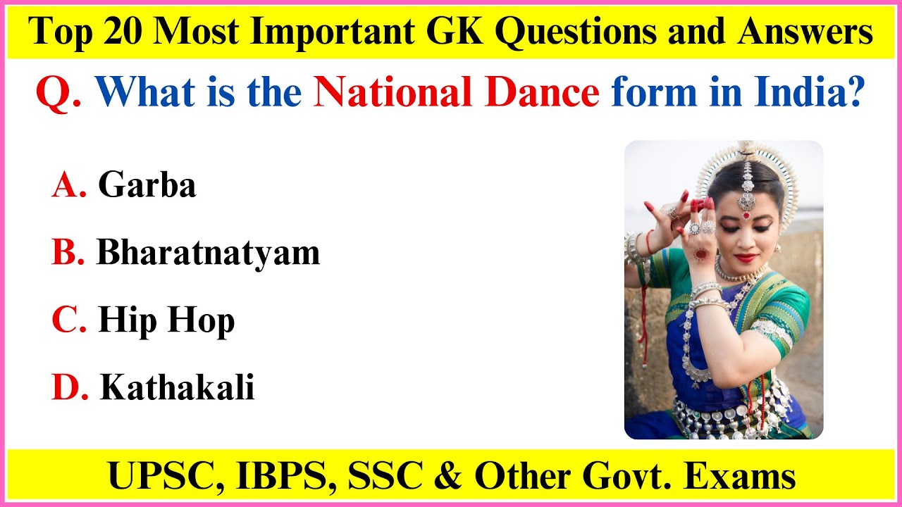 Top 20 Gk Questions and  Answers | Interesting General Knowledge | Gk GS | Gk in English