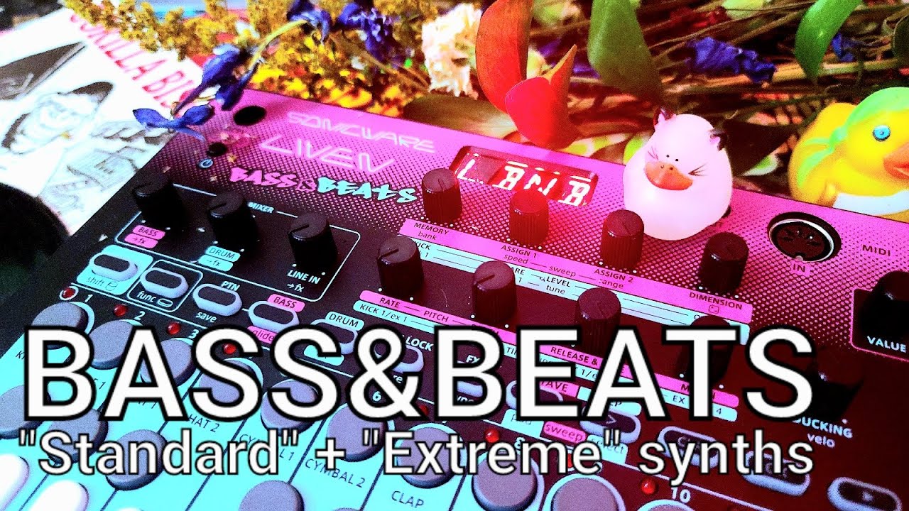 Liven Bass & Beats | Bass synth patch demo, 