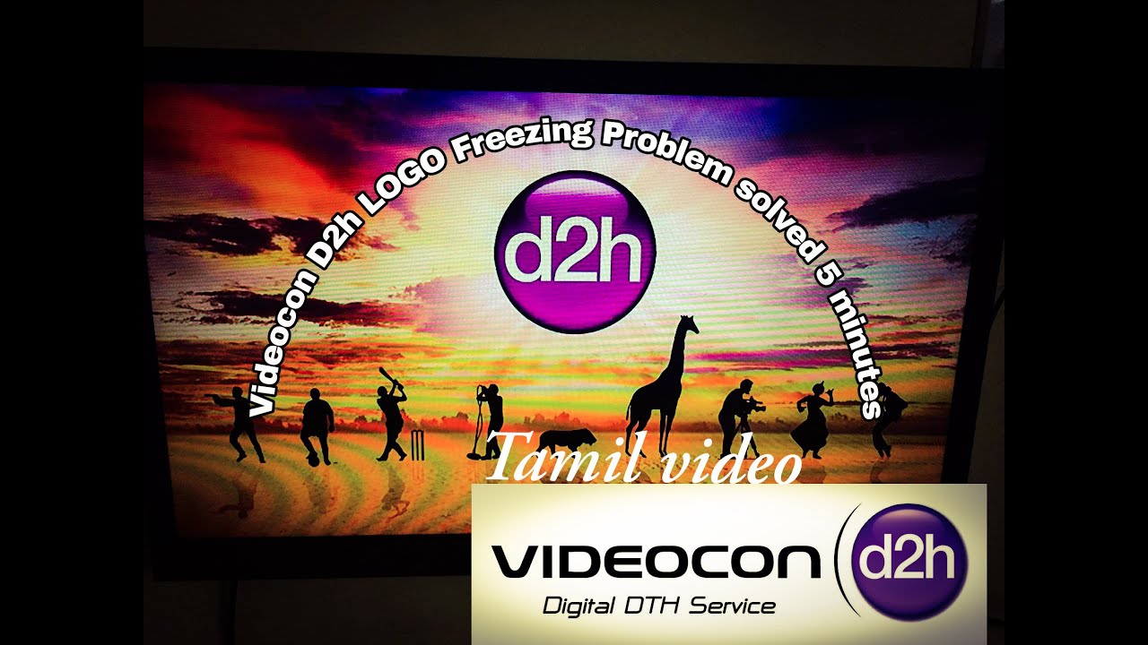 How to reset |Videocon D2h| |LOGO Freezing Problem| solved 5 minutes Tamil....📟 password:×××××