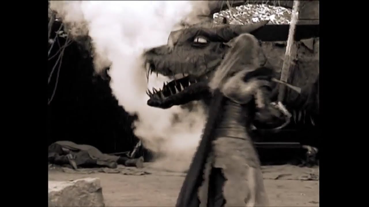 Fangdorn Drachen   Kampf