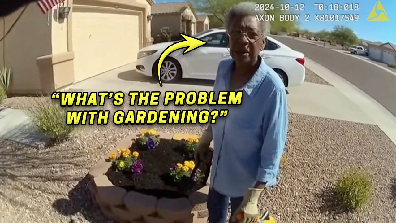 Cop Arrests 73-Year-Old Black Woman Planting Flowers in Her Own Yard - She's a Retired Judge