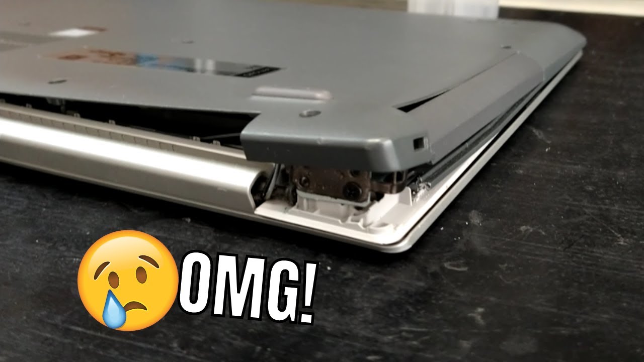 CONSERTO DE CARCAÇA DE NOTEBOOK LENOVO| + limpeza