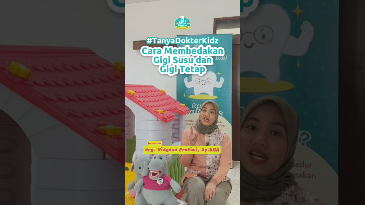 #BagaimanaCara membedakan gigi susu & gigi tetap