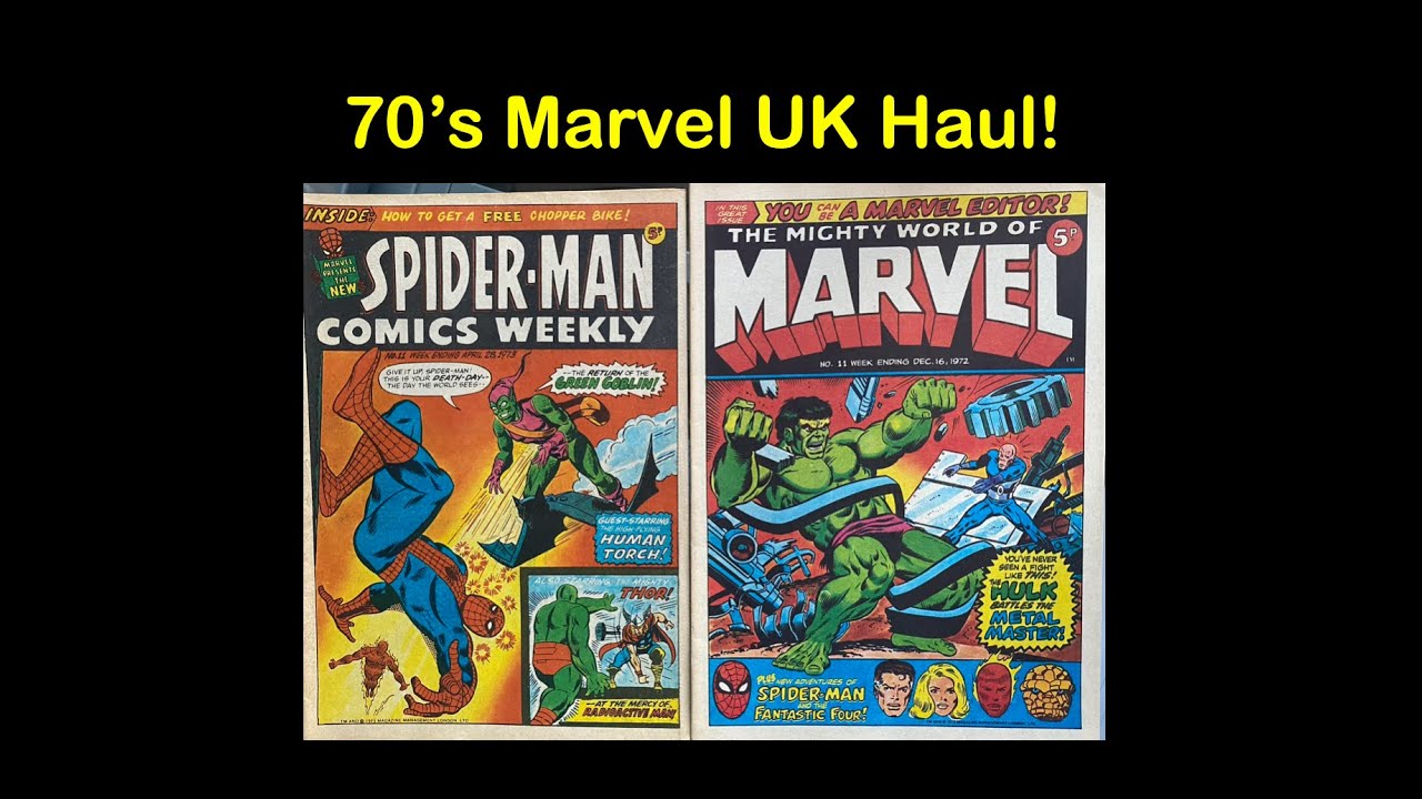 How Mighty World of Marvel introduced Lee, Kirby & Ditko to the UK in the 70s!