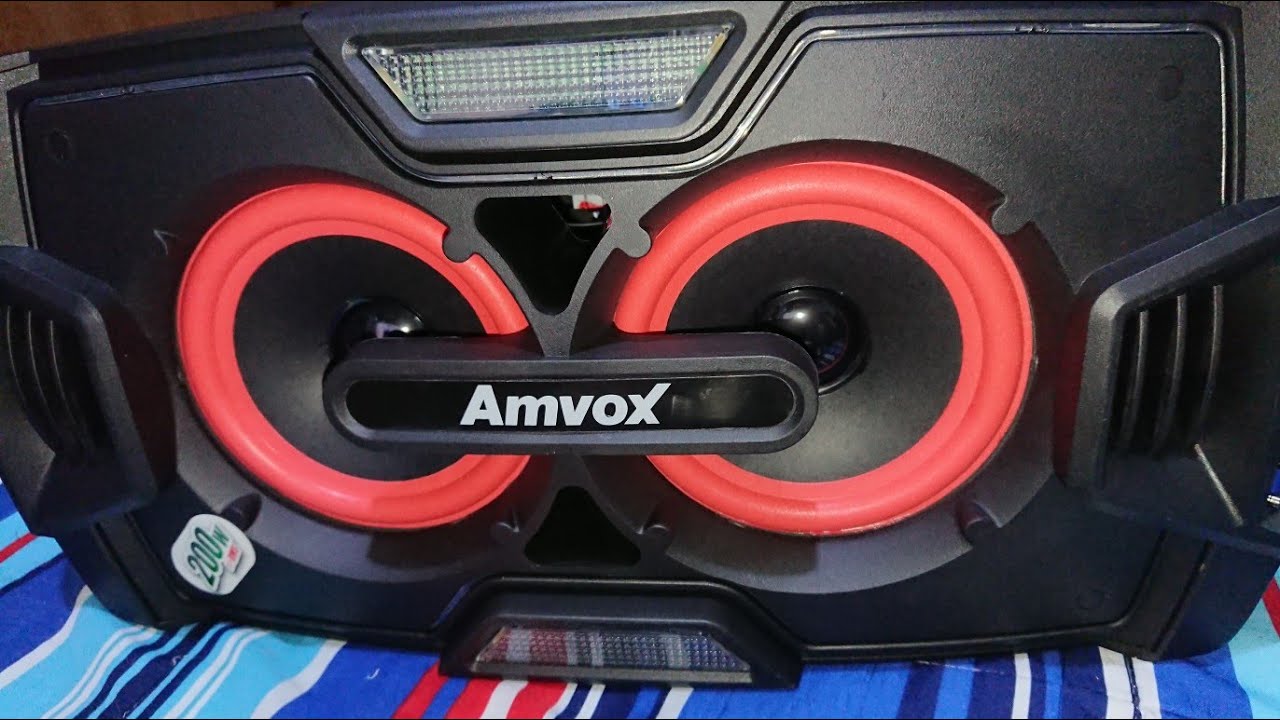 Unboxing (desembalando) Amvox ACA-200 TURBO