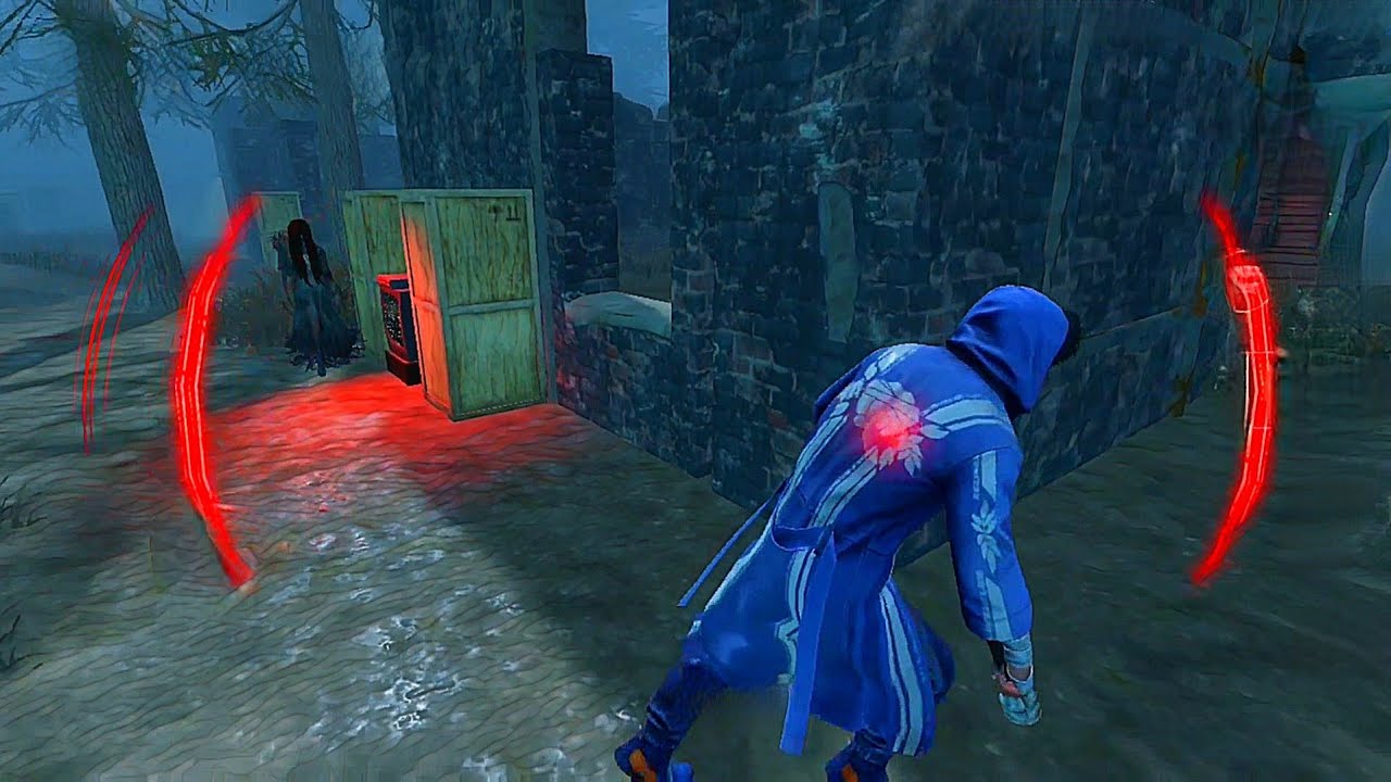 David King escapes Onryō chase - Dead by daylight Mobile