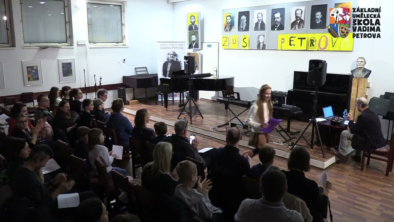 12. 12. 2025 - Koncert EKN a populárního zpěvu na ZUŠ Vadima Petrova