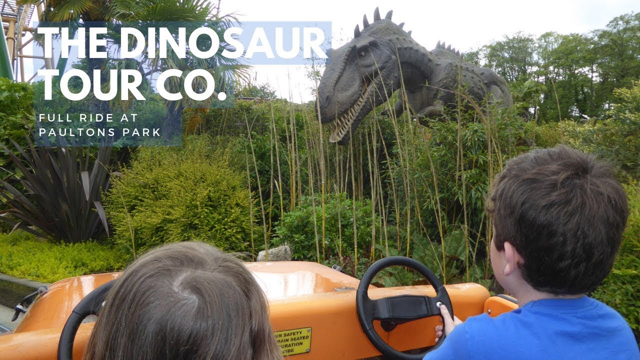 The Dinosaur Tour Co. Full Ride POV at Paultons Park