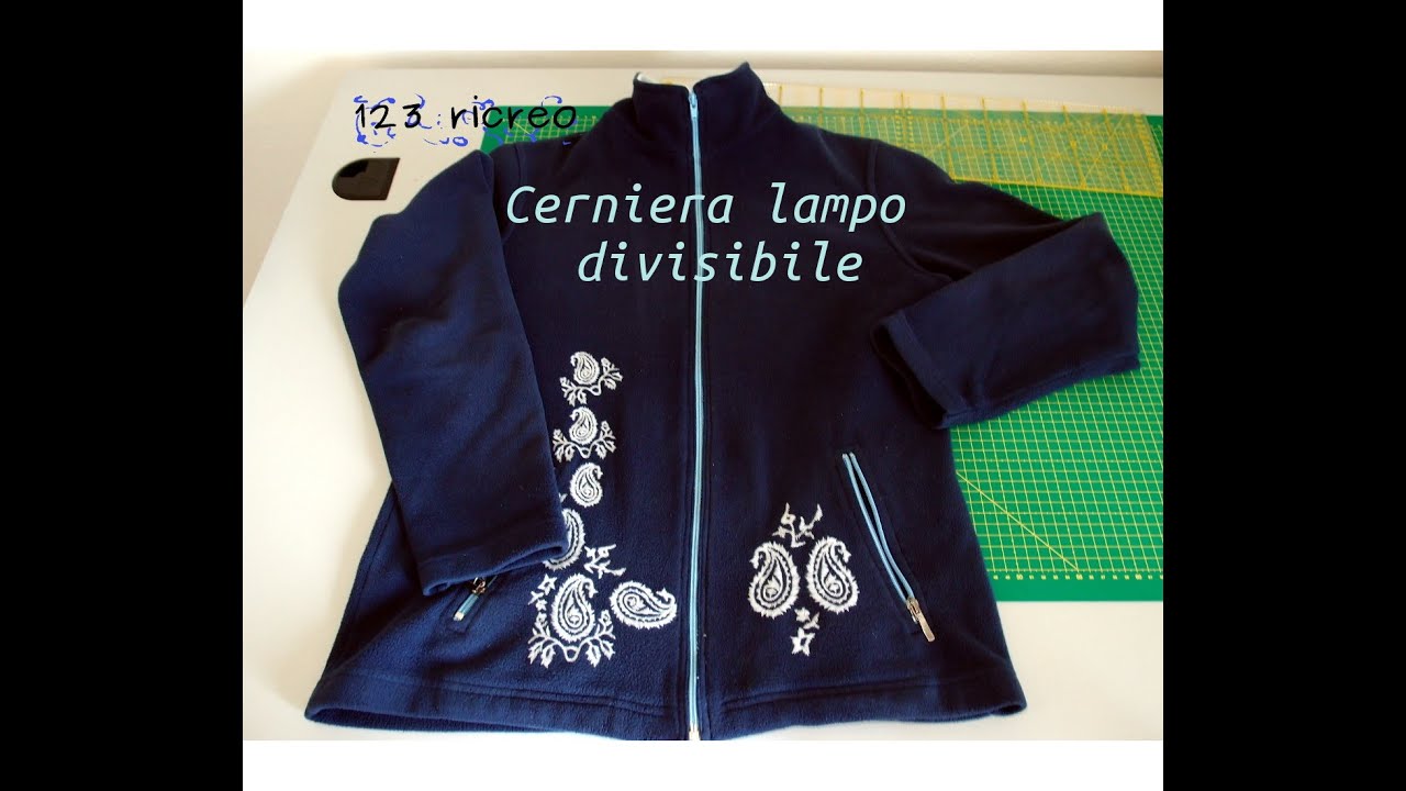 Cerniera lampo divisibile - Zip