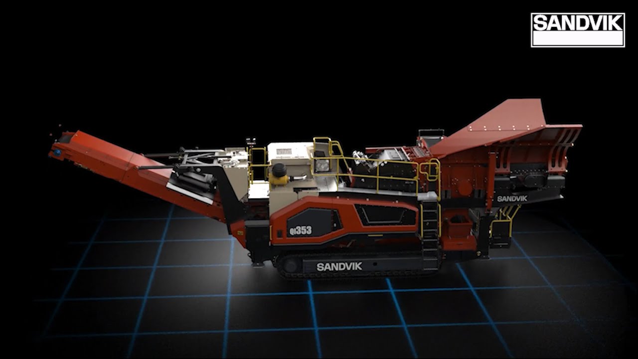 Sandvik QI353 Mobile Impactor Animation 2022